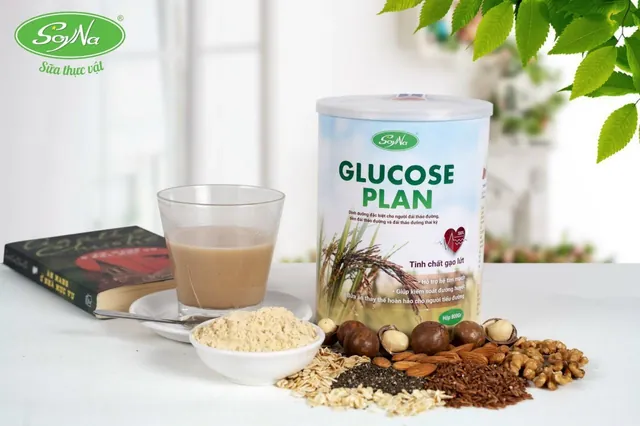 Sữa thực vật Glucose Plan Soyna 800g