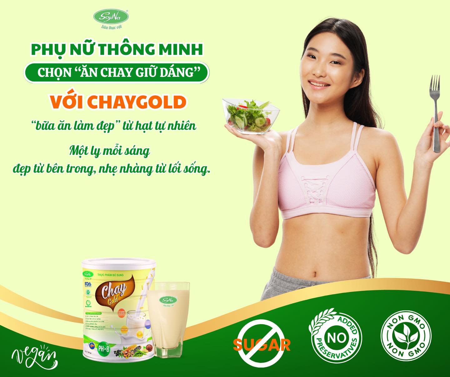 Công dụng của Bữa Ăn Dinh Dưỡng Chay Gold Soyna