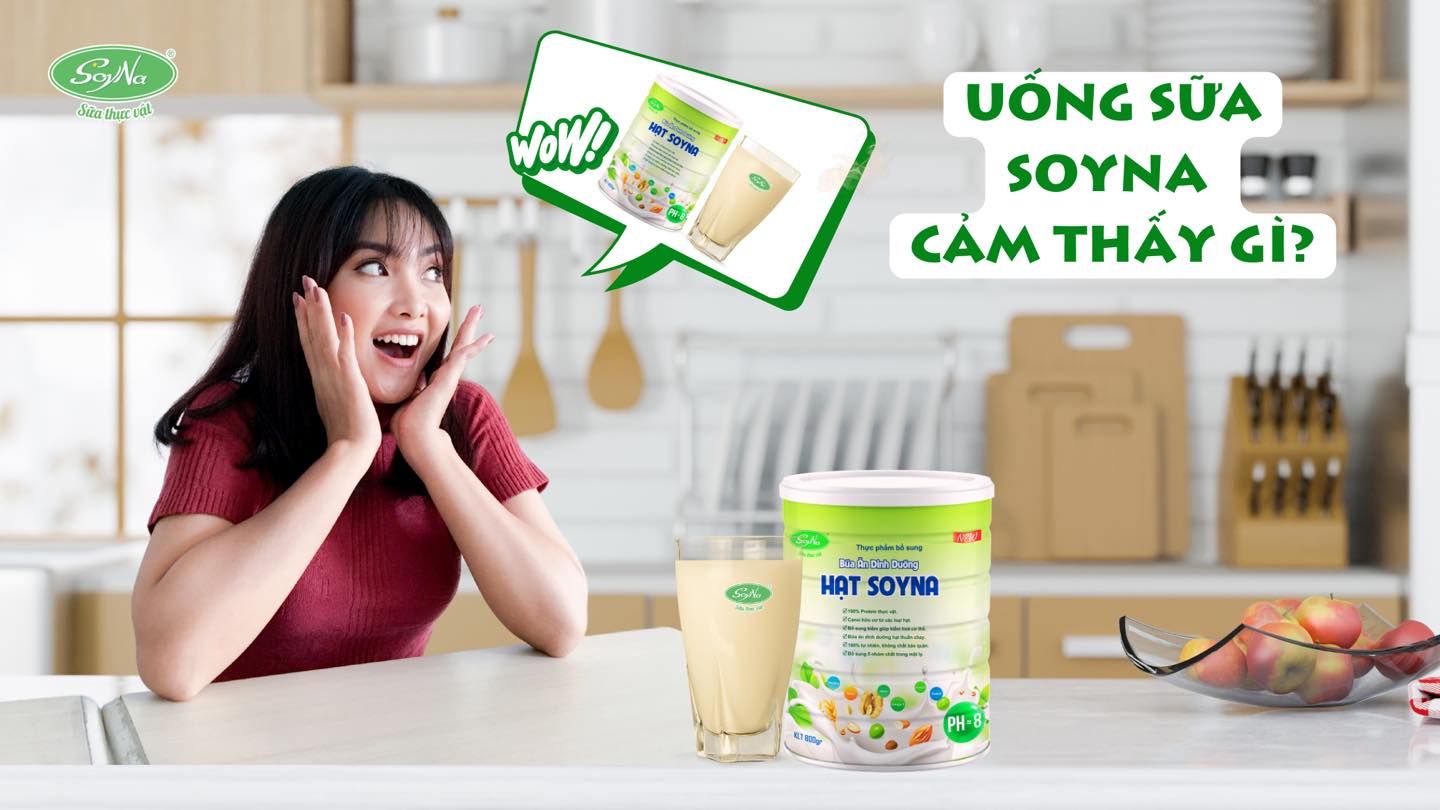 Bữa Ăn Dinh Dưỡng Hạt Soyna 800g