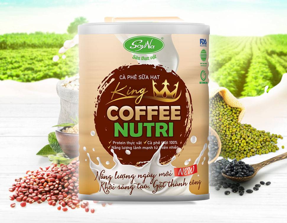Công dụng của Cà phê sữa hạt Coffee Nutri Soyna
